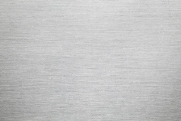 Geborsteld Aluminium Staal Zilveren Achtergrond Textuur — Stockfoto