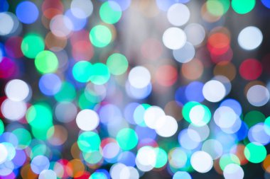 Bokeh etkisi bulanık aydınlatma arka plan
