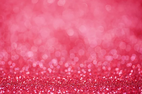 Red abstract background - blurred bokeh effect — Stock Photo, Image