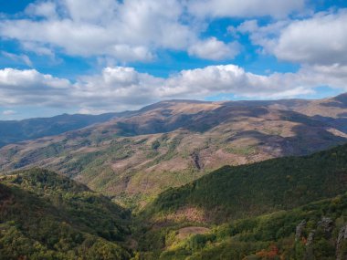 Sırbistan 'daki Stara dağının insansız hava aracı görüntüsü