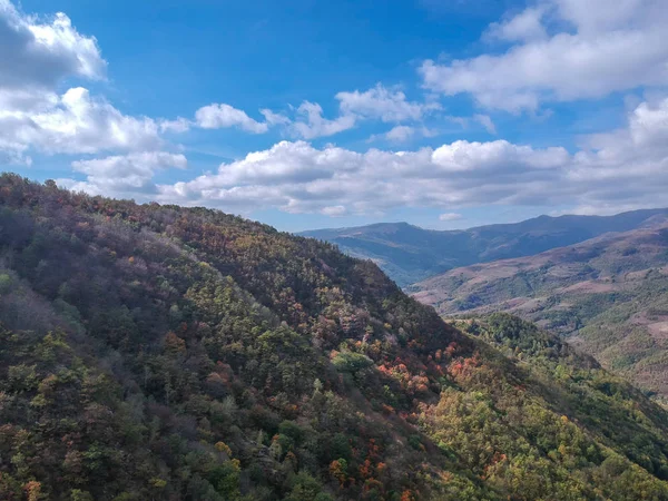 Aerial drone shot of the mountain Stara planina in Serbia — Stock Photo, Image