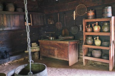 Sırbistan 'ın Zlatibor kentindeki Sirogojno etnik köyü