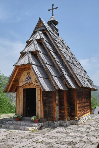 Church Drvengrad Ethno Village Serbia — Stock Photo, Image