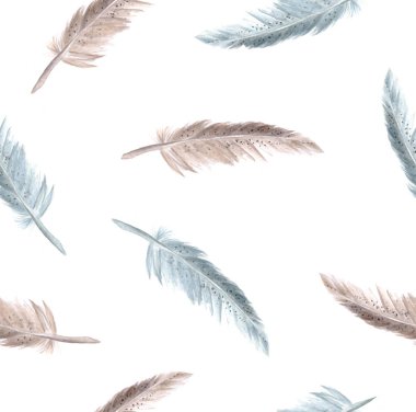 Suluboya elle çizilmiş şiir öğeleri.