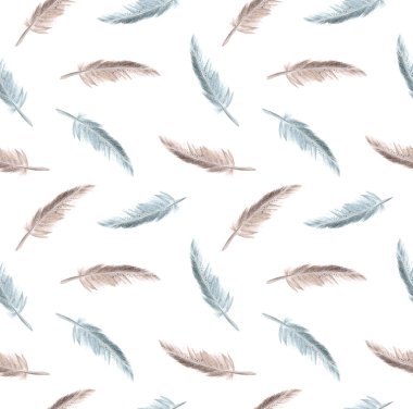 Suluboya elle çizilmiş şiir öğeleri.