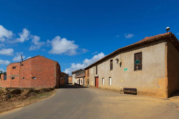 Caminho Santiago Espanha Santibanez Valdeiglesias Longo Caminho São Tiago Meseta — Fotografia de Stock