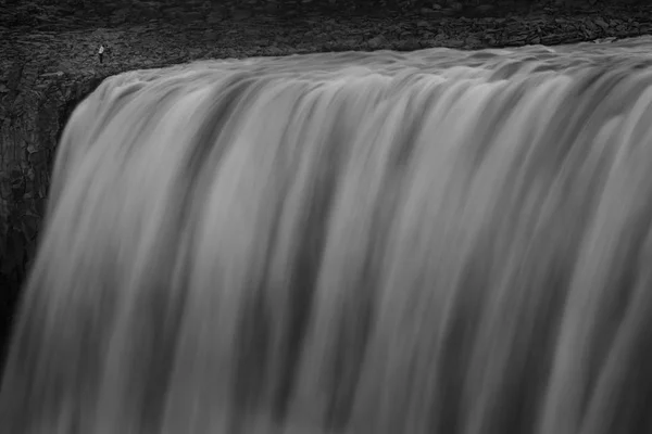 Dettifoss Most Powerful Waterfall Europe Jokulsargljufur National Park Iceland — Stock Photo, Image