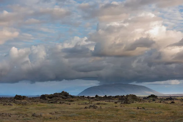 Berglandschaft Auf Island — Stockfoto