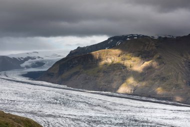 Skaftafell Buzulu, İzlanda Vatnajokull Ulusal Parkı