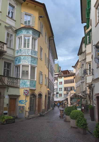 Merano Beautiful Town Alpine Mountains South Tyrol View Streets — Stock Photo, Image