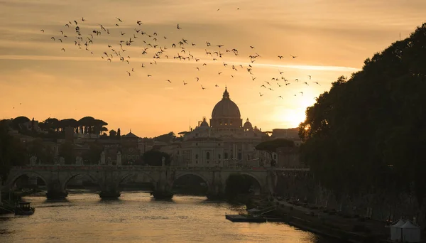 Basílica Vaticana São Pedro Estado Cidade Vaticano — Fotografia de Stock