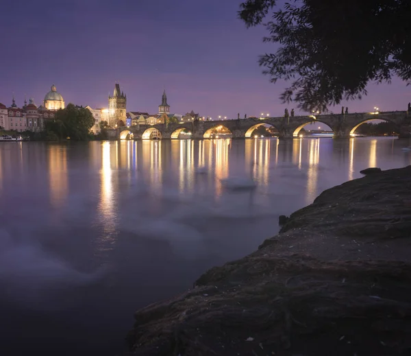 Прага Карлов Мост Чехия — стоковое фото