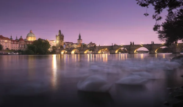 Prag Karlsbrücke Tschechische Republik — Stockfoto