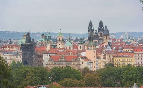 Панорама Праги Чеській Республіці — стокове фото