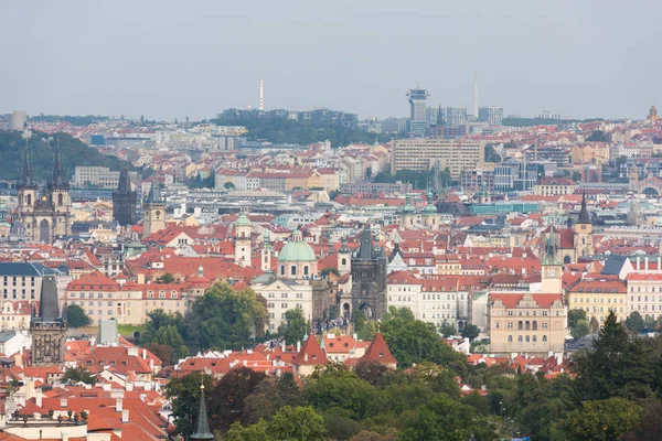 Hermosa Vista Del Centro Histórico Praga República Checa — Foto de Stock
