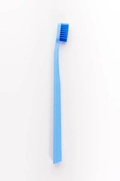 Beyaz Arka Plan Üzerinde Izole Yeni Diş Fırçası Diş Bakımı — Stok fotoğraf
