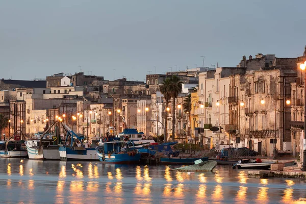 Sabah Taranto Şehrinin Eski Kısmı Talya Puglia — Stok fotoğraf