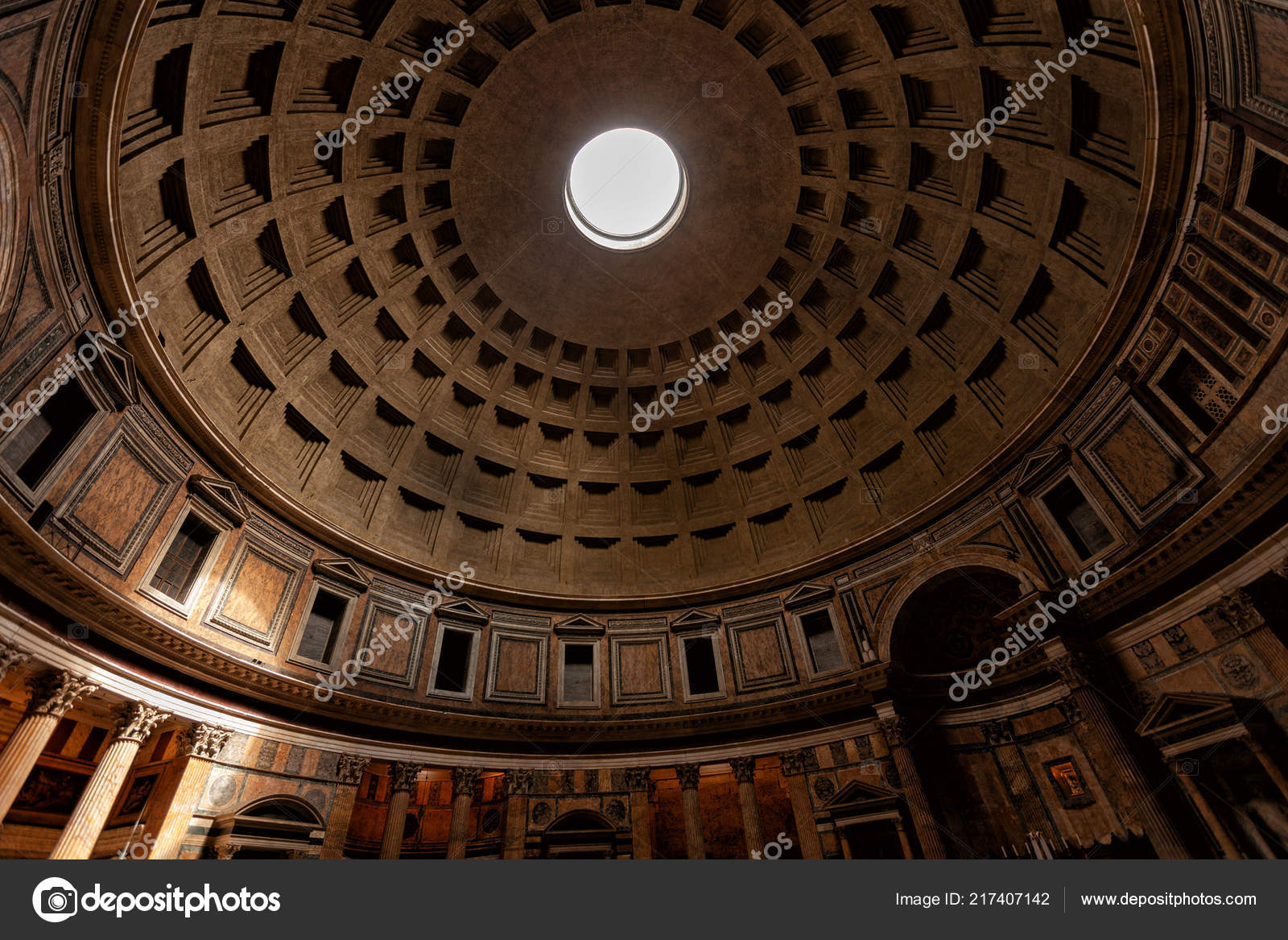 Rome Italy May 2013 View Interior Pantheon Which Former