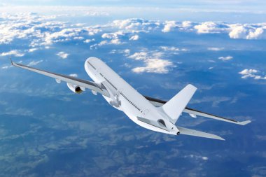 uçak uçak taşıma tayyare ulaşım seyahat traveler uçuş fly air uçak gezi jet iş cennet Havaalanı kavramı - stok görüntü