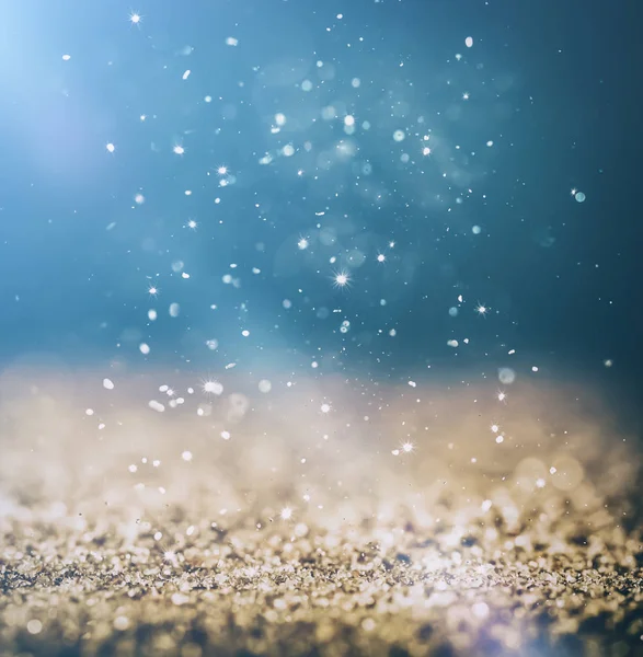 Glitter Αστραφτερό Φόντο Φως Shimmering Χρυσό Χρυσή Λάμψη Σπίθα Λαμπύρισμα — Φωτογραφία Αρχείου
