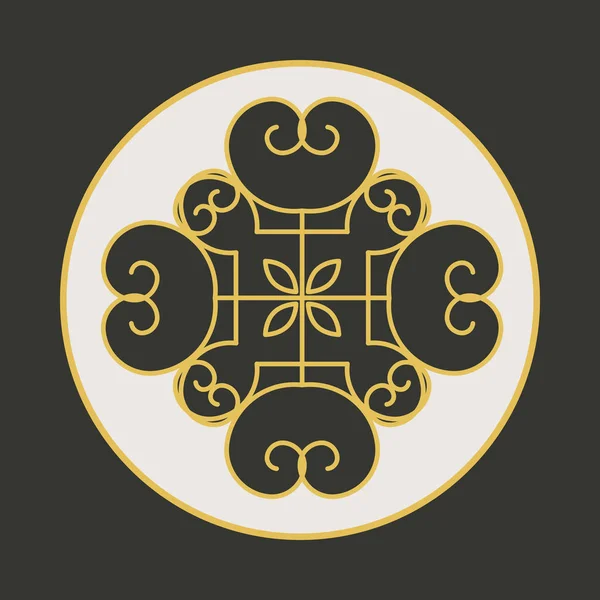 Векторный геометрический символ — стоковый вектор