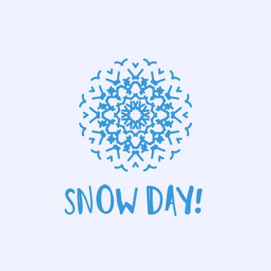 Geometrik süsleme ve metin ile Noel tebrik kartı