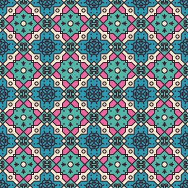 vektör geometrik desen