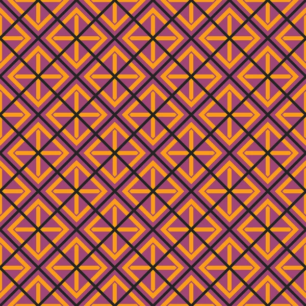 Vector Asian Geometric Pattern — Stock Vector