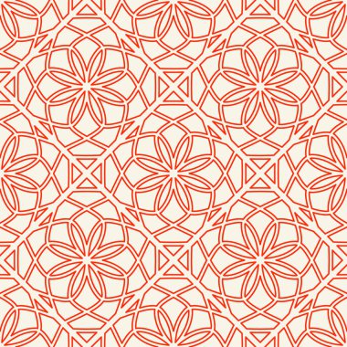 Vektör Asya Lineer Geometrik Desen