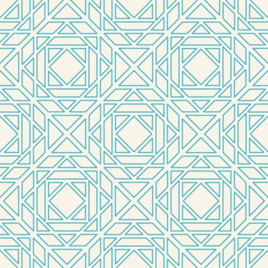 Vektör Asya Lineer Geometrik Desen