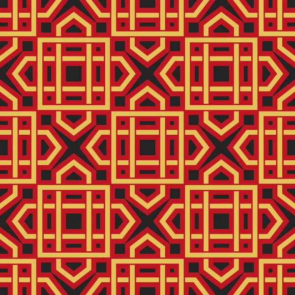 Vector Aziatisch geometrisch patroon — Stockvector