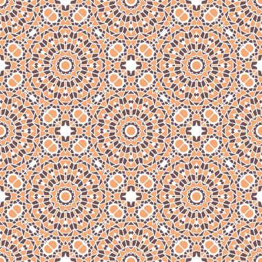 Vektör Asya Geometrik Deseni