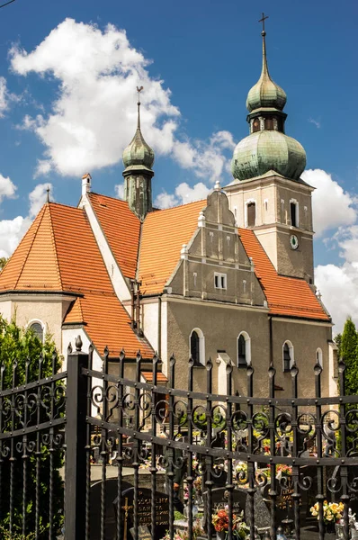 Goczalkowice Zdroj Agosto Iglesia San Jorge Goczalkowice Zdroj Polonia Agosto —  Fotos de Stock