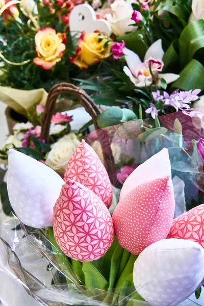 Svatební Kytice Spousta Beatyfull Květiny — Stock fotografie