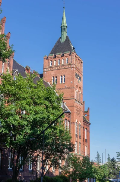 グリヴィツェ ポーランド がグリヴィツェ ポーランドの技術的な大学の建物の 2018 — ストック写真