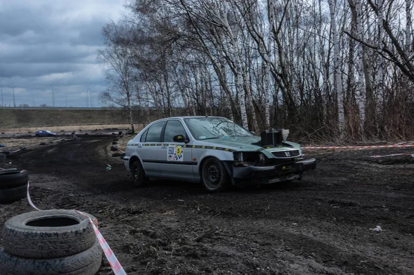 Silezië wrak race — Stockfoto