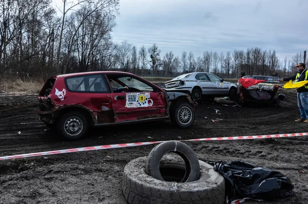 Silezië wrak race — Stockfoto