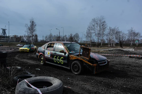 Silezië wrak race — Stockfoto