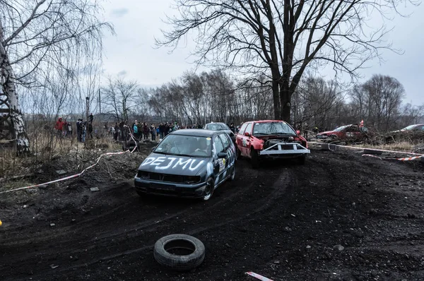 Silezië wrak race — Stockfoto