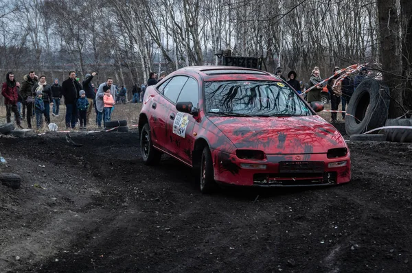 Silezië wrak race — Stockfoto