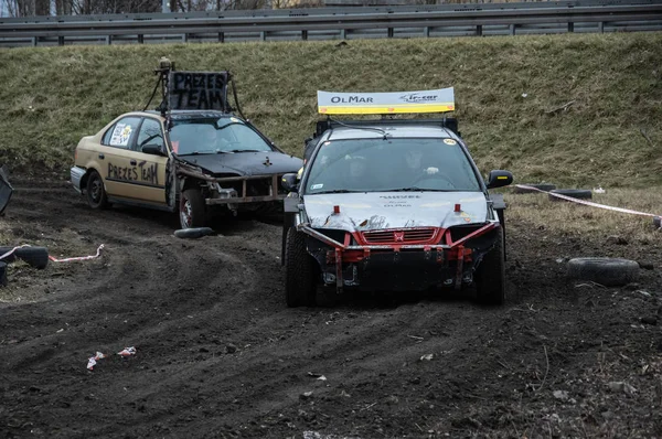 Silezië wrak race — Stockfoto