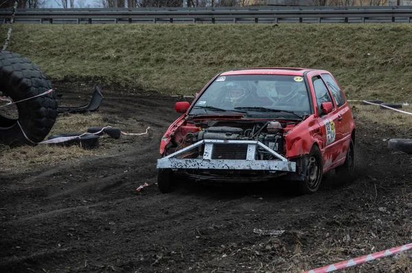 Silezië wrak race — Stockfoto