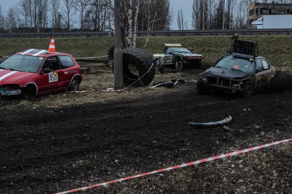 Silezië wrak race — Stockfoto