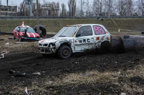 Silezië wrak race — Stockfoto