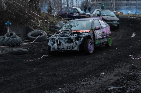 Silezië wrak race — Stockfoto