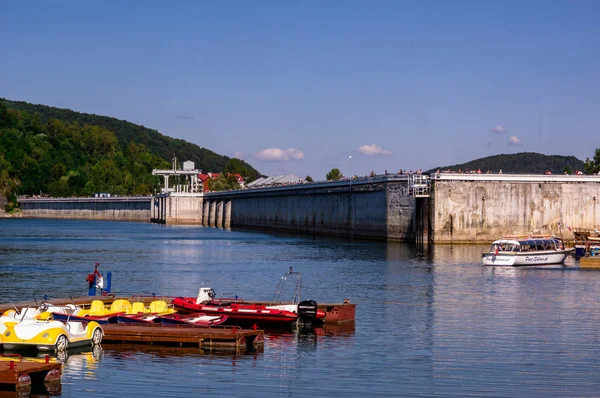 Solina dam — Stockfoto