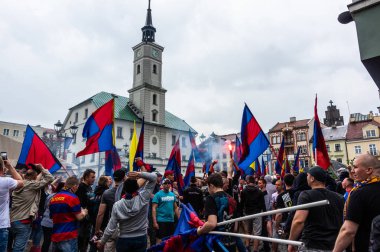 Piast Gliwice destekçileri