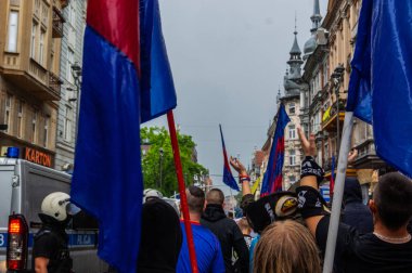 Piast Gliwice destekçileri