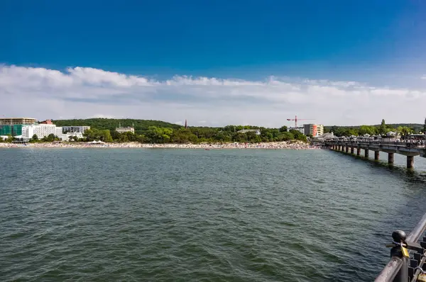 Miedzyzdroje Pier — Stockfoto