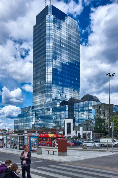 Grattacielo bleu — Foto Stock